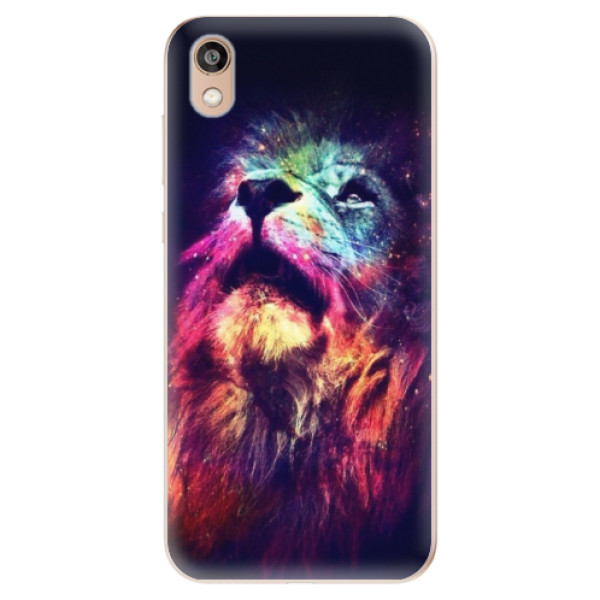 Odolné silikonové pouzdro iSaprio - Lion in Colors - Huawei Honor 8S