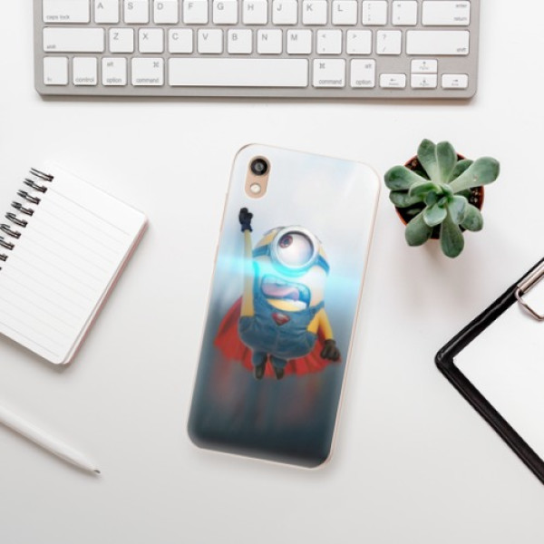 Silikonové pouzdro iSaprio - Honor 8S - Mimons Superman 02