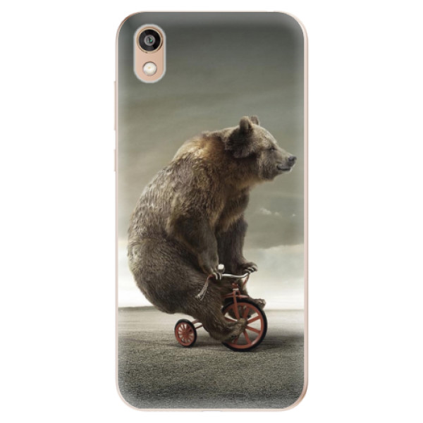 Silikonové odolné pouzdro iSaprio - Bear 01 na mobil Honor 8S (Silikonový kryt, obal, pouzdro iSaprio - Bear 01 na mobilní telefon Honor 8S)