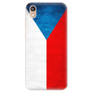 Silikonové pouzdro iSaprio - Honor 8S - Czech Flag