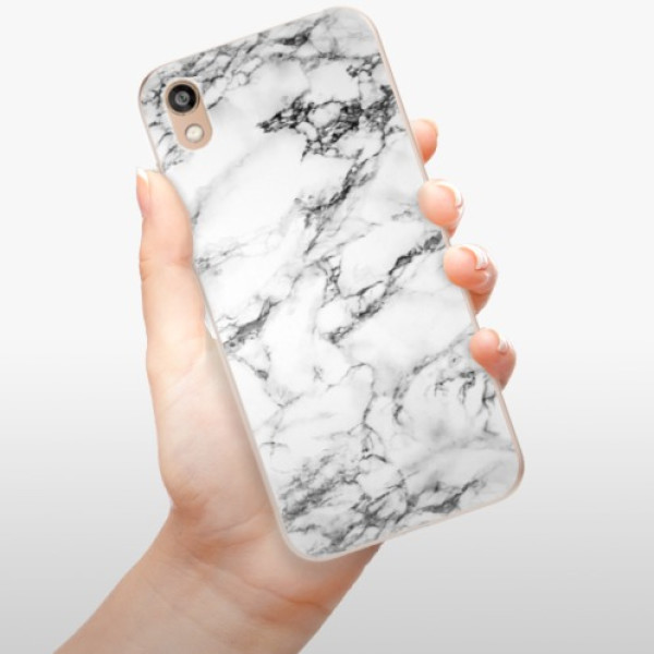 Silikonové pouzdro iSaprio - Honor 8S - White Marble 01