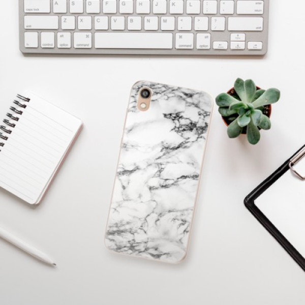 Silikonové pouzdro iSaprio - Honor 8S - White Marble 01