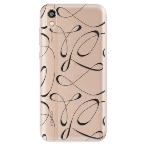Silikonové pouzdro iSaprio - Honor 8S - Fancy black