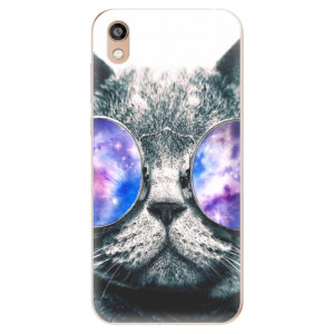 Silikonové pouzdro iSaprio - Honor 8S - Galaxy Cat
