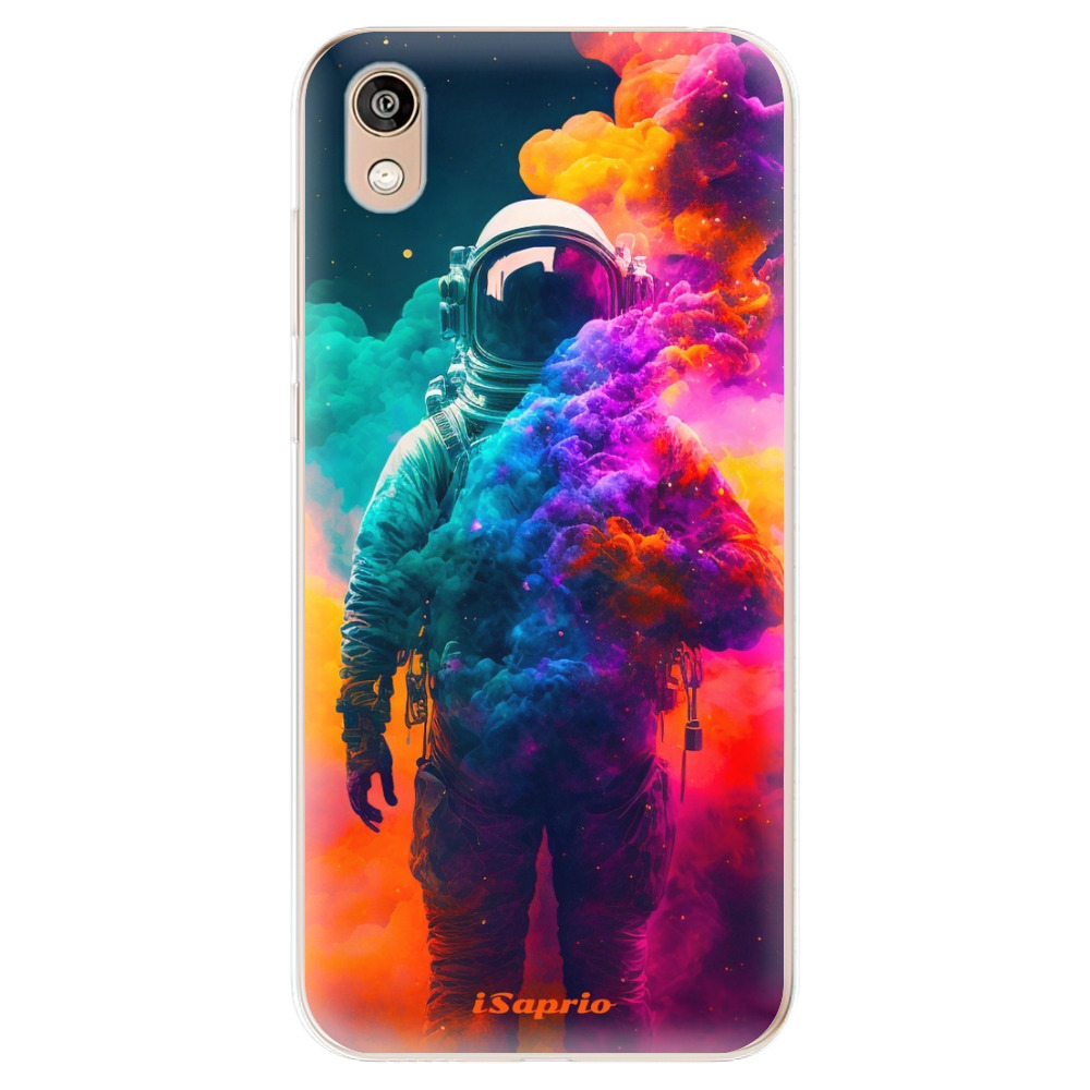 Odolné silikonové pouzdro iSaprio - Astronaut in Colors - Huawei Honor 8S