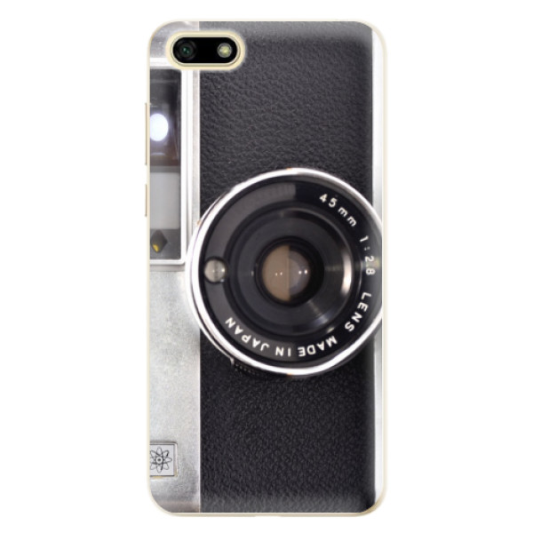 Odolné silikonové pouzdro iSaprio - Vintage Camera 01 - Huawei Y5 2018
