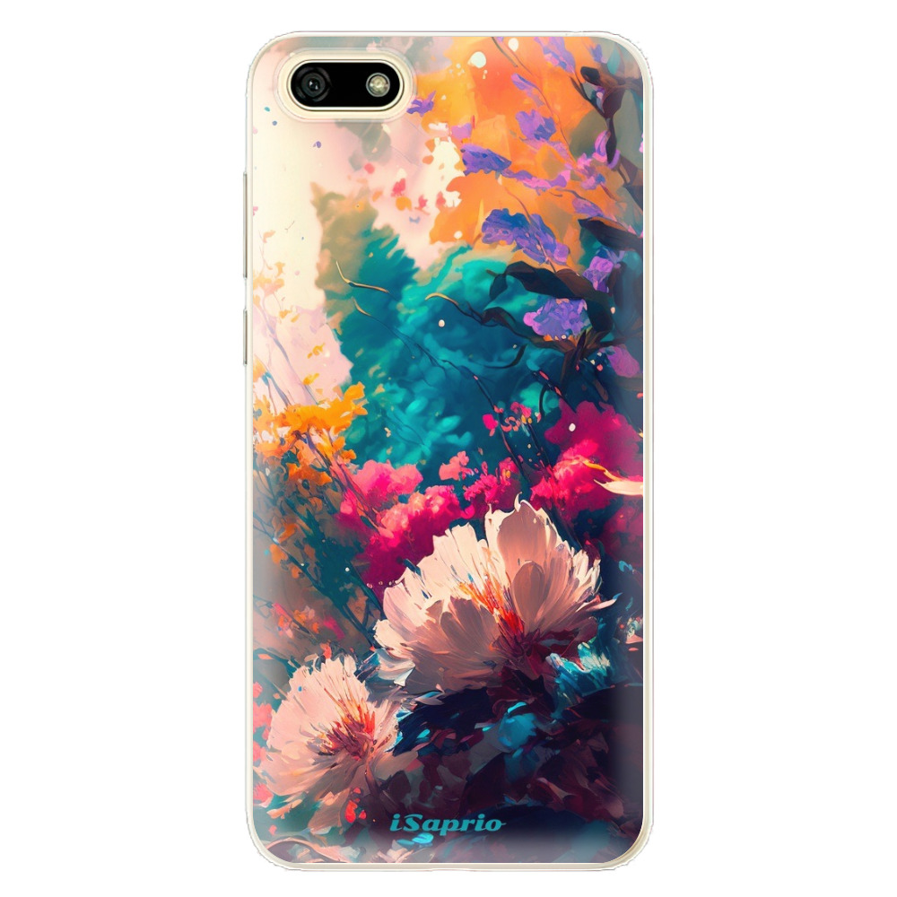 Odolné silikonové pouzdro iSaprio - Flower Design - Huawei Y5 2018
