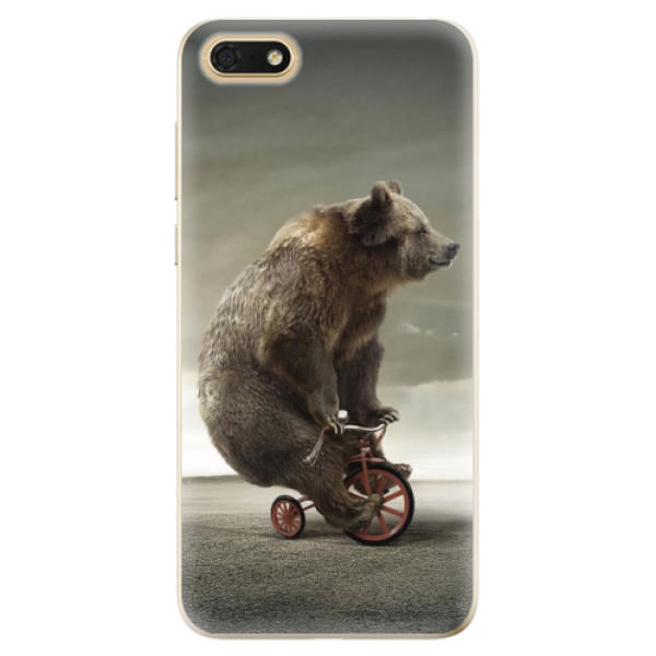 Odolné silikonové pouzdro iSaprio - Bear 01 - Huawei Honor 7S