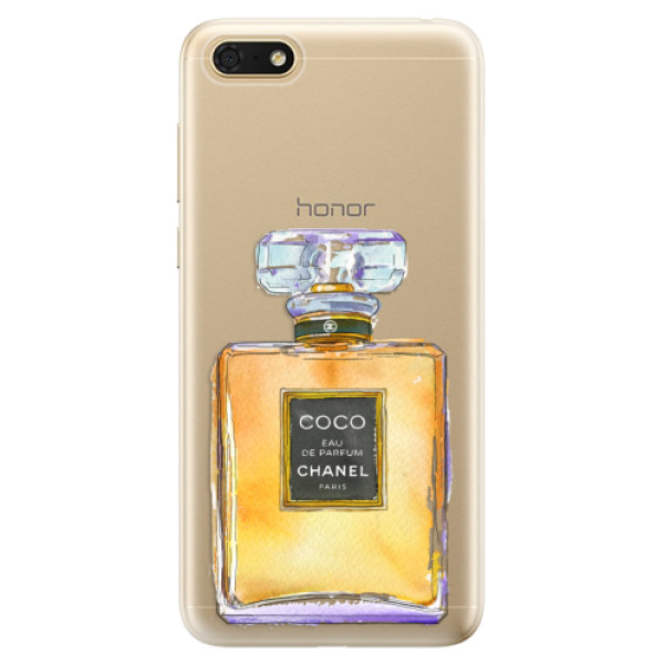 Odolné silikonové pouzdro iSaprio - Chanel Gold - Huawei Honor 7S