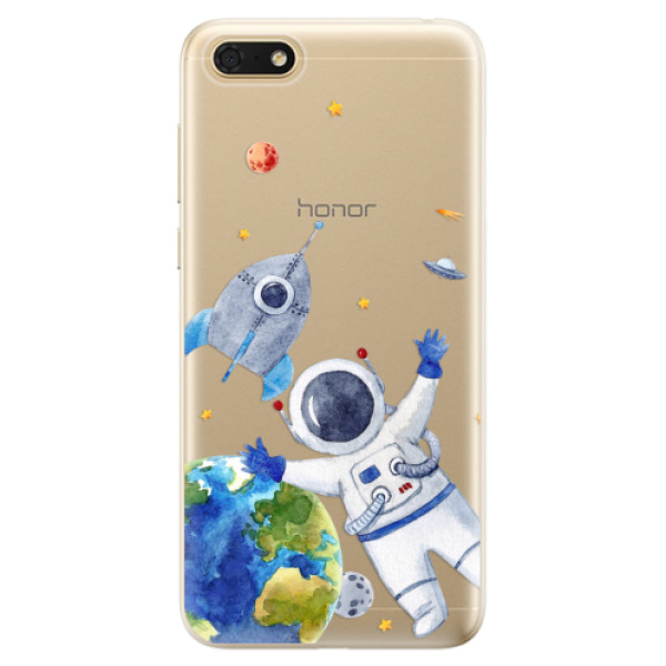 Odolné silikonové pouzdro iSaprio - Space 05 - Huawei Honor 7S