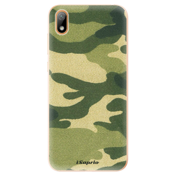 Odolné silikonové pouzdro iSaprio - Green Camuflage 01 - Huawei Y5 2019