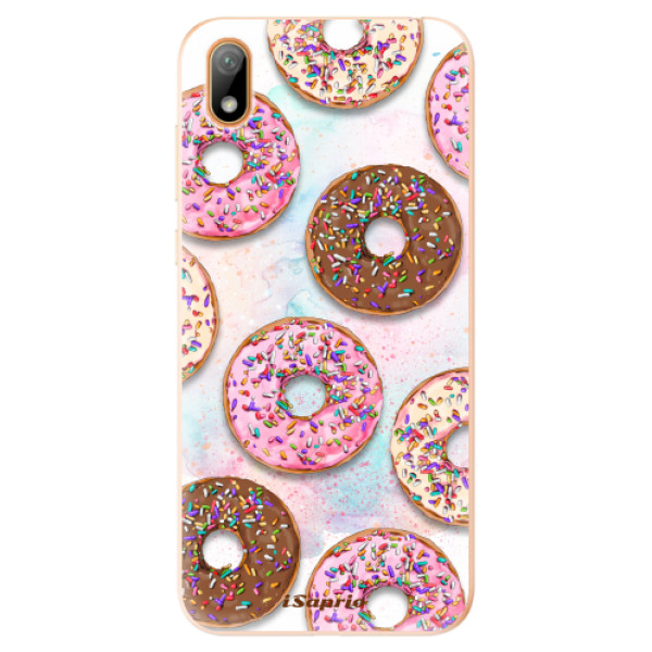 Silikonové odolné pouzdro iSaprio - Donuts 11 na mobil Huawei Y5 2019 (Silikonový kryt, obal, pouzdro iSaprio - Donuts 11 na mobilní telefon Huawei Y5 2019)