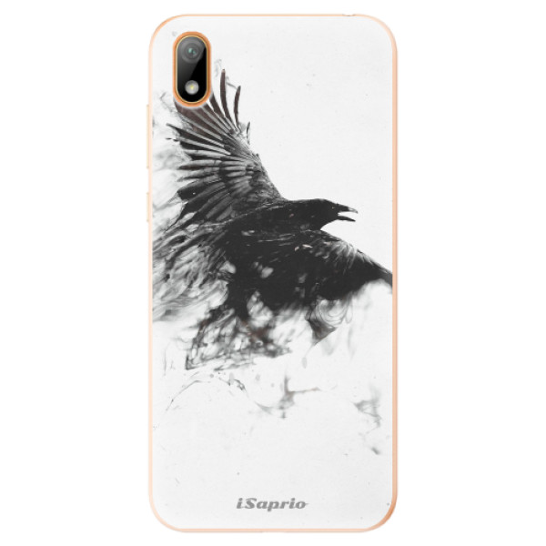 Odolné silikonové pouzdro iSaprio - Dark Bird 01 - Huawei Y5 2019