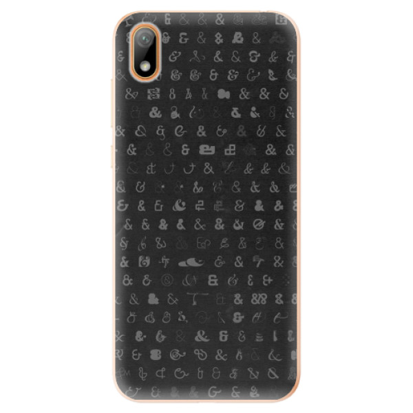 Odolné silikonové pouzdro iSaprio - Ampersand 01 - Huawei Y5 2019