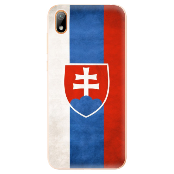 Odolné silikonové pouzdro iSaprio - Slovakia Flag - Huawei Y5 2019