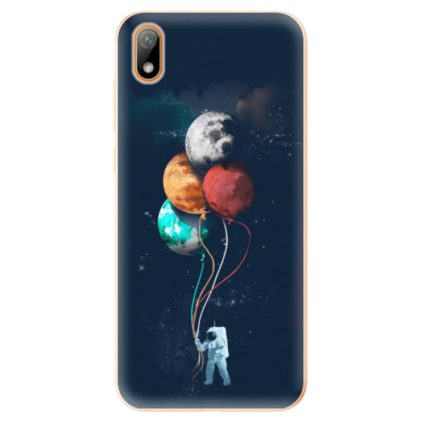 Odolné silikonové pouzdro iSaprio - Balloons 02 - Huawei Y5 2019