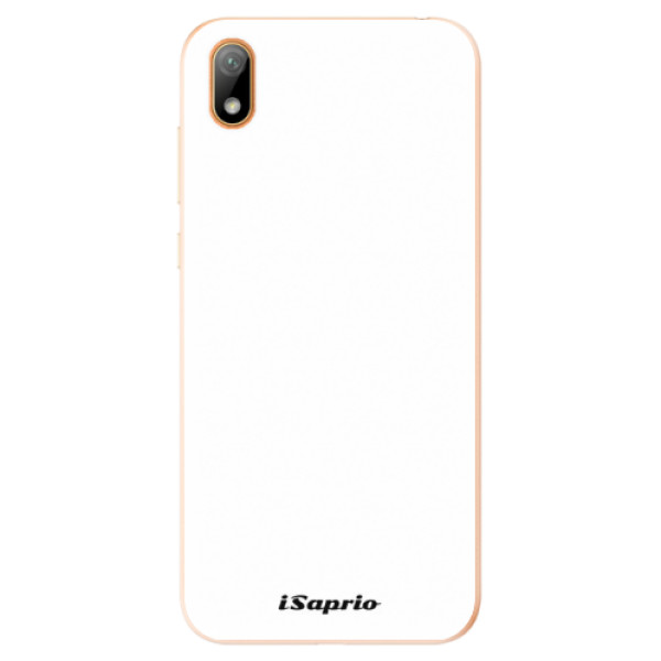 Silikonové odolné pouzdro iSaprio - 4Pure - bílé na mobil Huawei Y5 2019 (Silikonový kryt, obal, pouzdro iSaprio - 4Pure - bílé na mobilní telefon Huawei Y5 2019)
