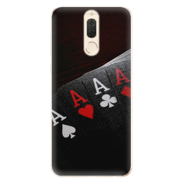 Odolné silikonové pouzdro iSaprio - Poker - Huawei Mate 10 Lite
