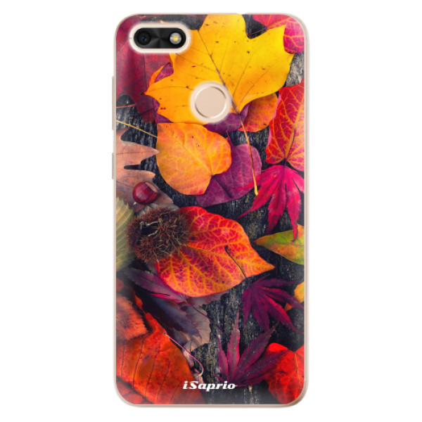 Odolné silikonové pouzdro iSaprio - Autumn Leaves 03 - Huawei P9 Lite Mini