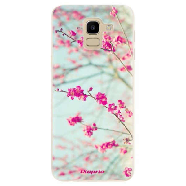 Silikonové odolné pouzdro iSaprio - Blossom 01 na mobil Samsung Galaxy J6 (Silikonový kryt, obal, pouzdro iSaprio - Blossom 01 na mobilní telefon Samsung Galaxy J6)
