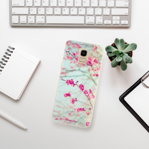 Silikonové pouzdro iSaprio - Samsung Galaxy J6 - Blossom 01