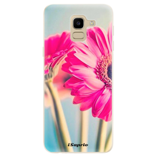 Odolné silikonové pouzdro iSaprio - Flowers 11 - Samsung Galaxy J6