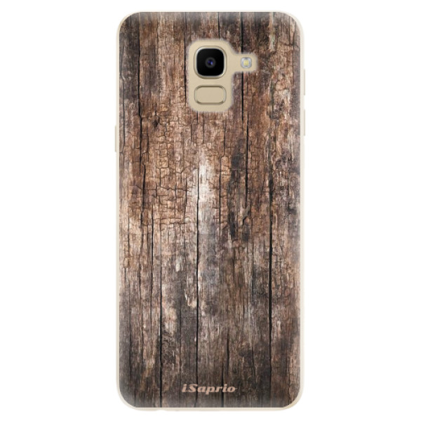 Odolné silikonové pouzdro iSaprio - Wood 11 - Samsung Galaxy J6