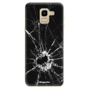 Silikonové pouzdro iSaprio - Samsung Galaxy J6 - Broken Glass 10