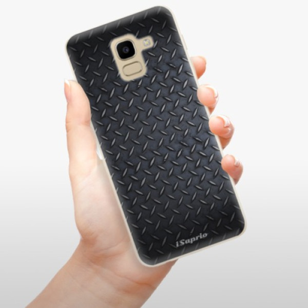 Silikonové pouzdro iSaprio - Samsung Galaxy J6 - Metal 01