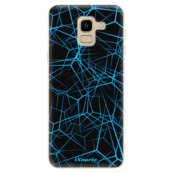 Odolné silikonové pouzdro iSaprio - Abstract Outlines 12 - Samsung Galaxy J6