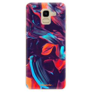 Silikonové pouzdro iSaprio - Samsung Galaxy J6 - Color Marble 19