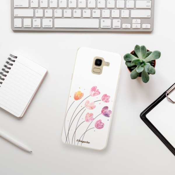 Silikonové pouzdro iSaprio - Samsung Galaxy J6 - Flowers 14