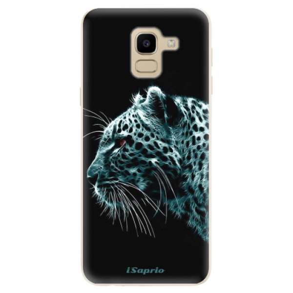 Odolné silikonové pouzdro iSaprio - Leopard 10 - Samsung Galaxy J6