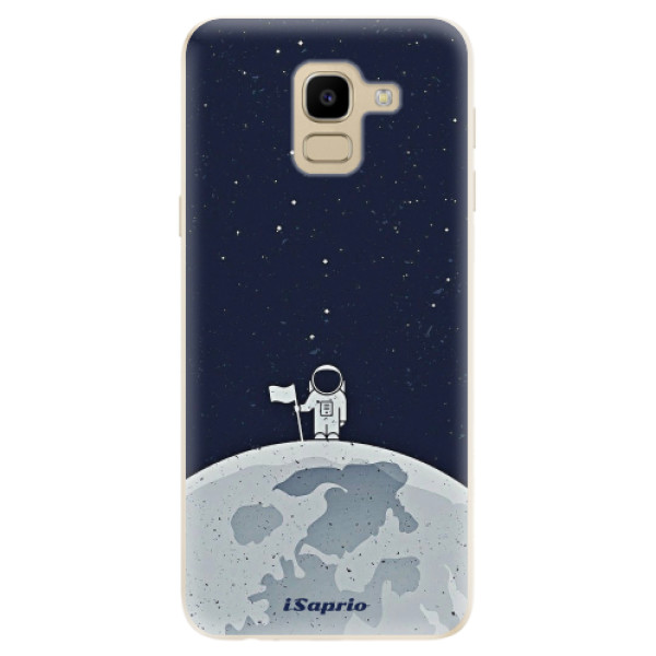 Silikonové odolné pouzdro iSaprio - On The Moon 10 na mobil Samsung Galaxy J6 (Silikonový kryt, obal, pouzdro iSaprio - On The Moon 10 na mobilní telefon Samsung Galaxy J6)