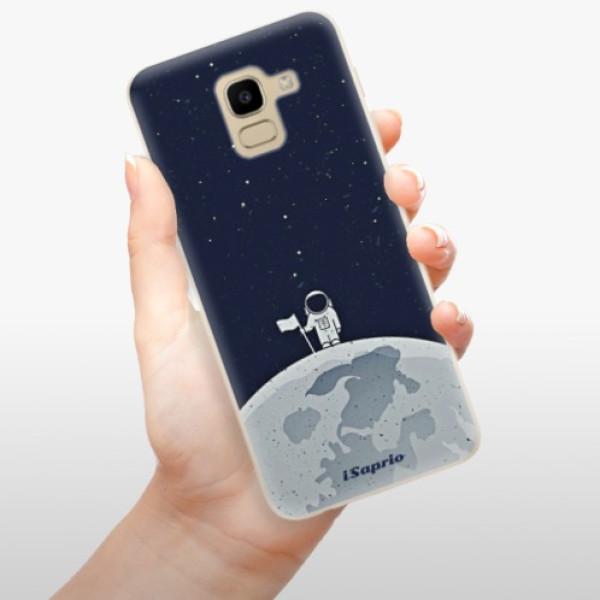 Silikonové pouzdro iSaprio - Samsung Galaxy J6 - On The Moon 10