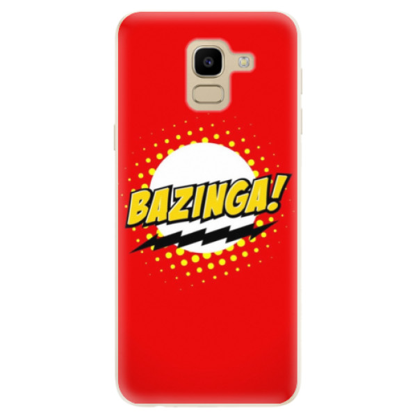Silikonové odolné pouzdro iSaprio - Bazinga 01 na mobil Samsung Galaxy J6 (Silikonový kryt, obal, pouzdro iSaprio - Bazinga 01 na mobilní telefon Samsung Galaxy J6)