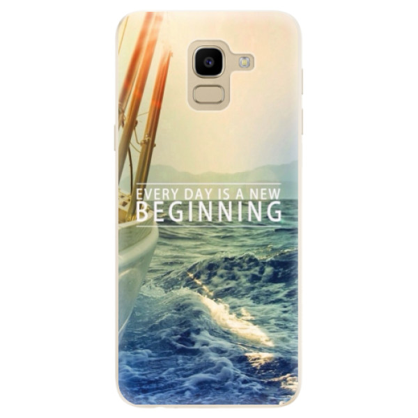 Silikonové odolné pouzdro iSaprio - Beginning na mobil Samsung Galaxy J6 (Silikonový kryt, obal, pouzdro iSaprio - Beginning na mobilní telefon Samsung Galaxy J6)