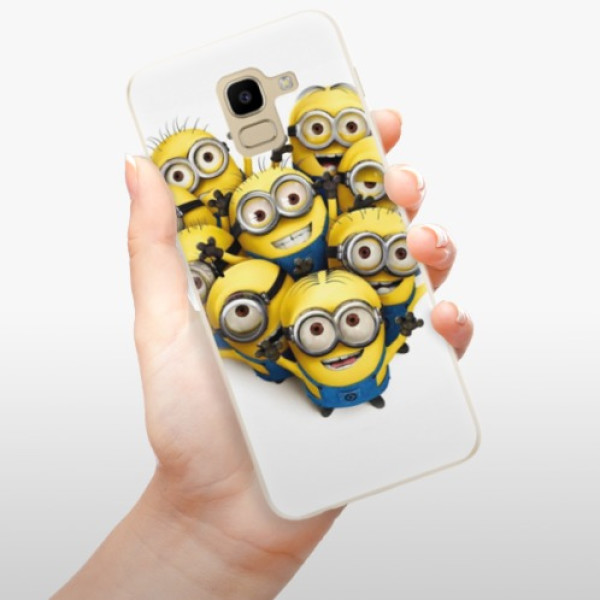 Silikonové pouzdro iSaprio - Samsung Galaxy J6 - Mimons 01