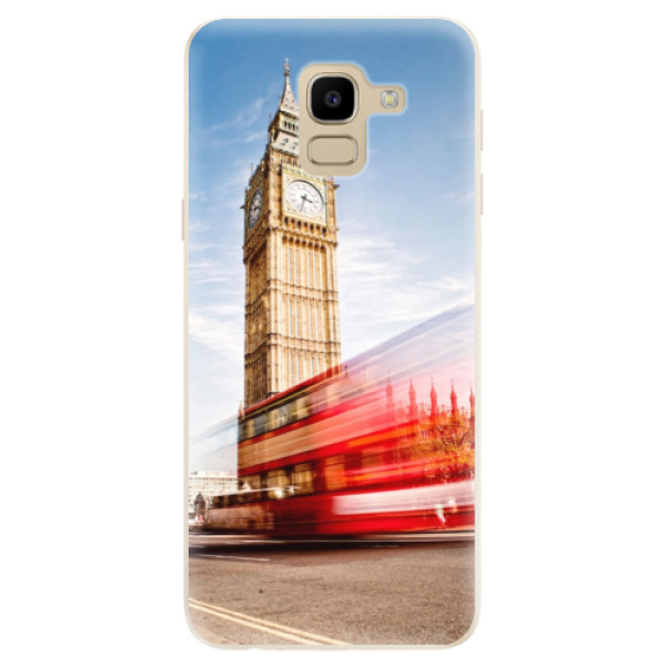 Silikonové odolné pouzdro iSaprio - London 01 na mobil Samsung Galaxy J6 (Silikonový kryt, obal, pouzdro iSaprio - London 01 na mobilní telefon Samsung Galaxy J6)