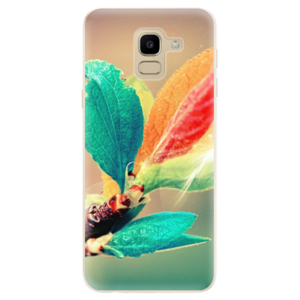 Odolné silikonové pouzdro iSaprio - Autumn 02 - Samsung Galaxy J6