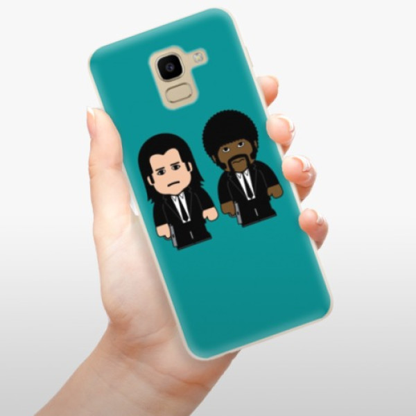 Silikonové pouzdro iSaprio - Samsung Galaxy J6 - Pulp Fiction