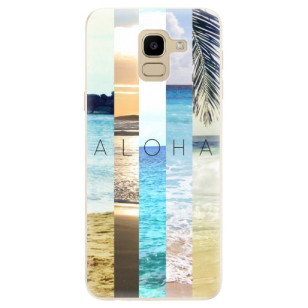 Silikonové odolné pouzdro iSaprio - Aloha 02 na mobil Samsung Galaxy J6 (Silikonový kryt, obal, pouzdro iSaprio - Aloha 02 na mobilní telefon Samsung Galaxy J6)