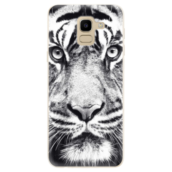 Odolné silikonové pouzdro iSaprio - Tiger Face - Samsung Galaxy J6