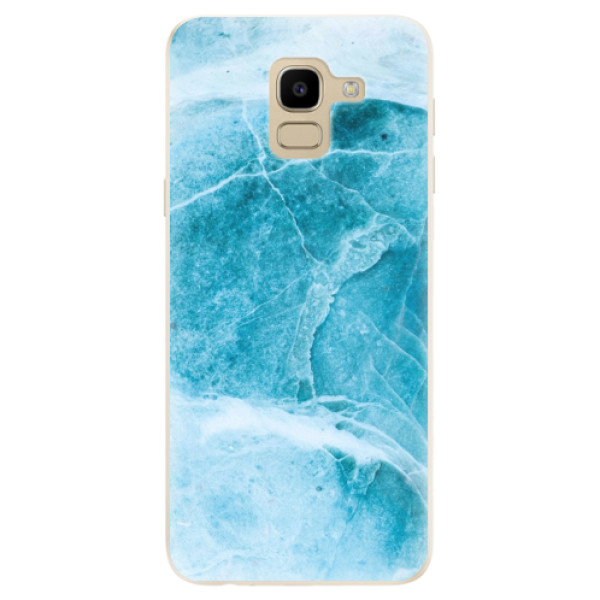 Silikonové odolné pouzdro iSaprio - Blue Marble na mobil Samsung Galaxy J6 (Silikonový kryt, obal, pouzdro iSaprio - Blue Marble na mobilní telefon Samsung Galaxy J6)