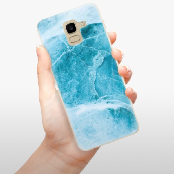 Silikonové pouzdro iSaprio - Samsung Galaxy J6 - Blue Marble
