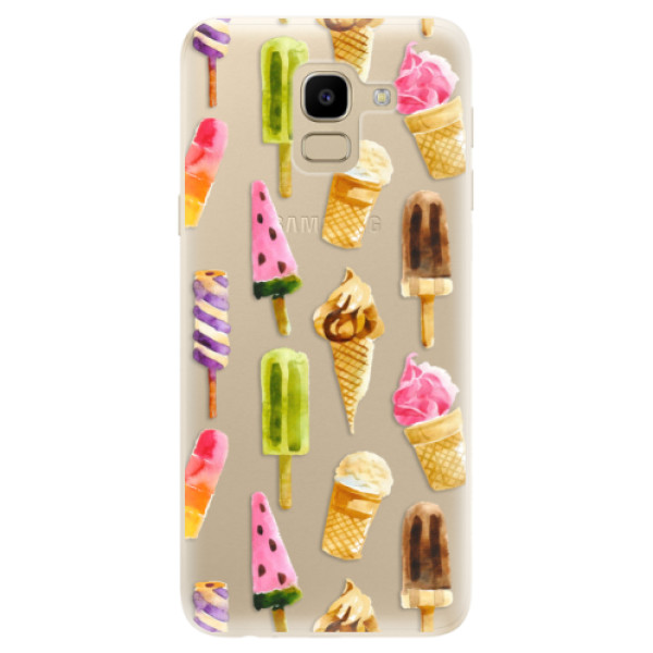 Odolné silikonové pouzdro iSaprio - Ice Cream - Samsung Galaxy J6