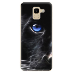 Silikonové pouzdro iSaprio - Samsung Galaxy J6 - Black Puma