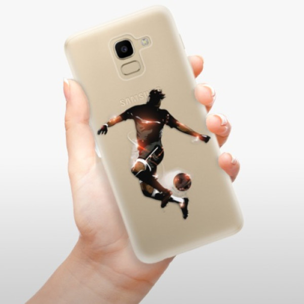 Silikonové pouzdro iSaprio - Samsung Galaxy J6 - Fotball 01
