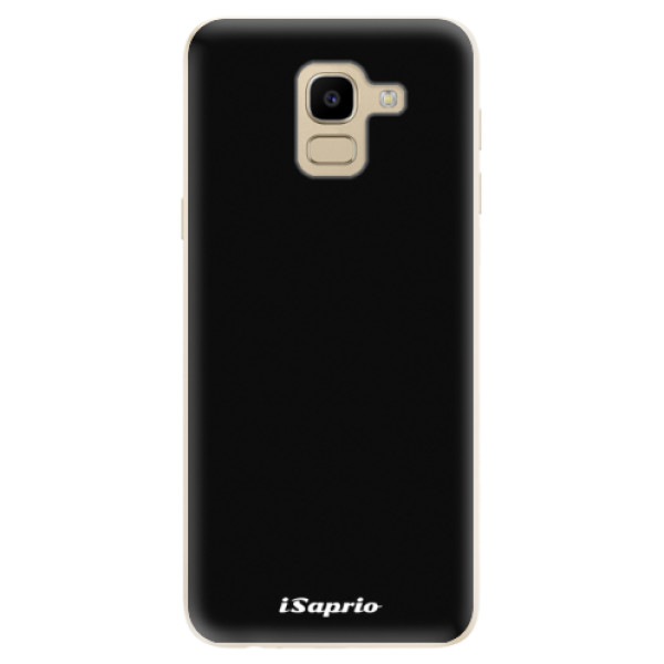 Odolné silikonové pouzdro iSaprio - 4Pure - černý - Samsung Galaxy J6