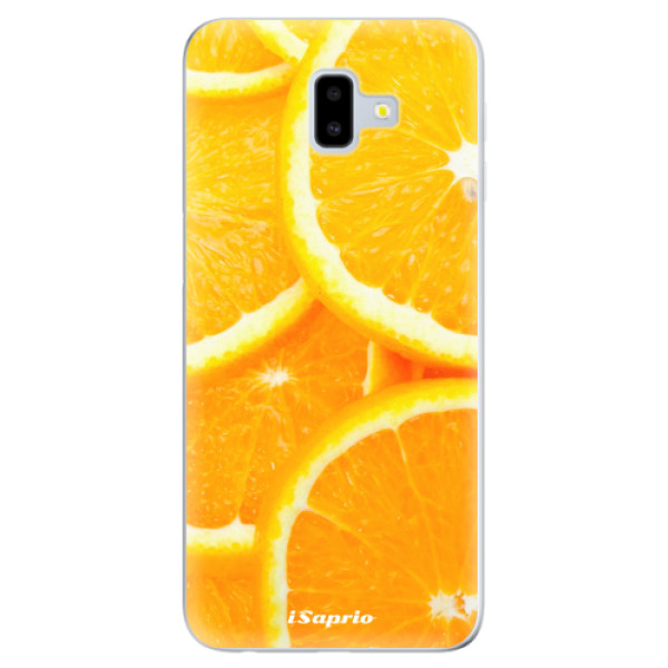 Odolné silikonové pouzdro iSaprio - Orange 10 - Samsung Galaxy J6+